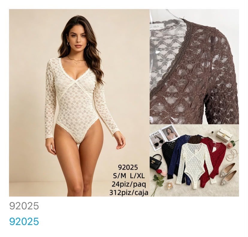 Body de encaje-92025