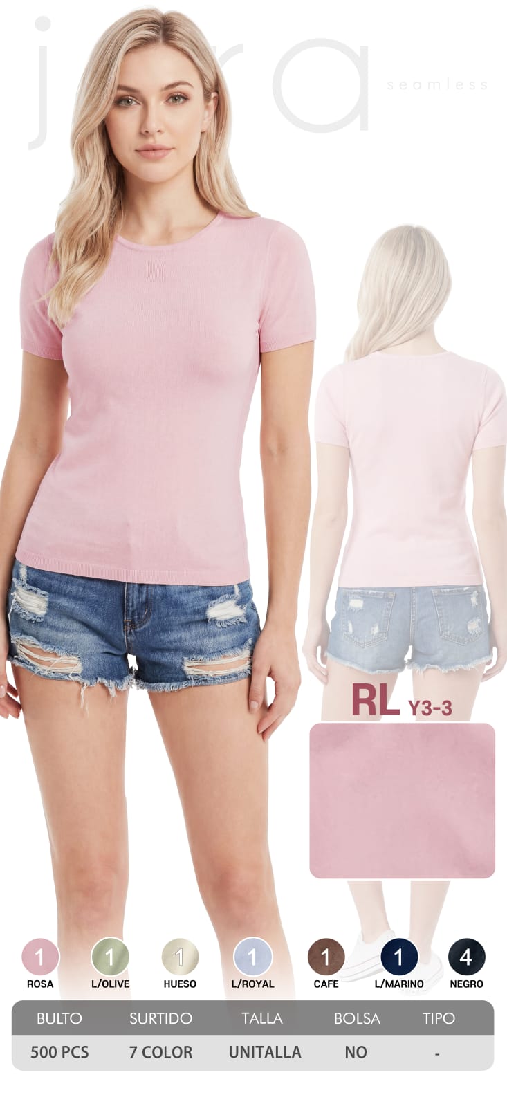 Blusa básica-RL Y3-3