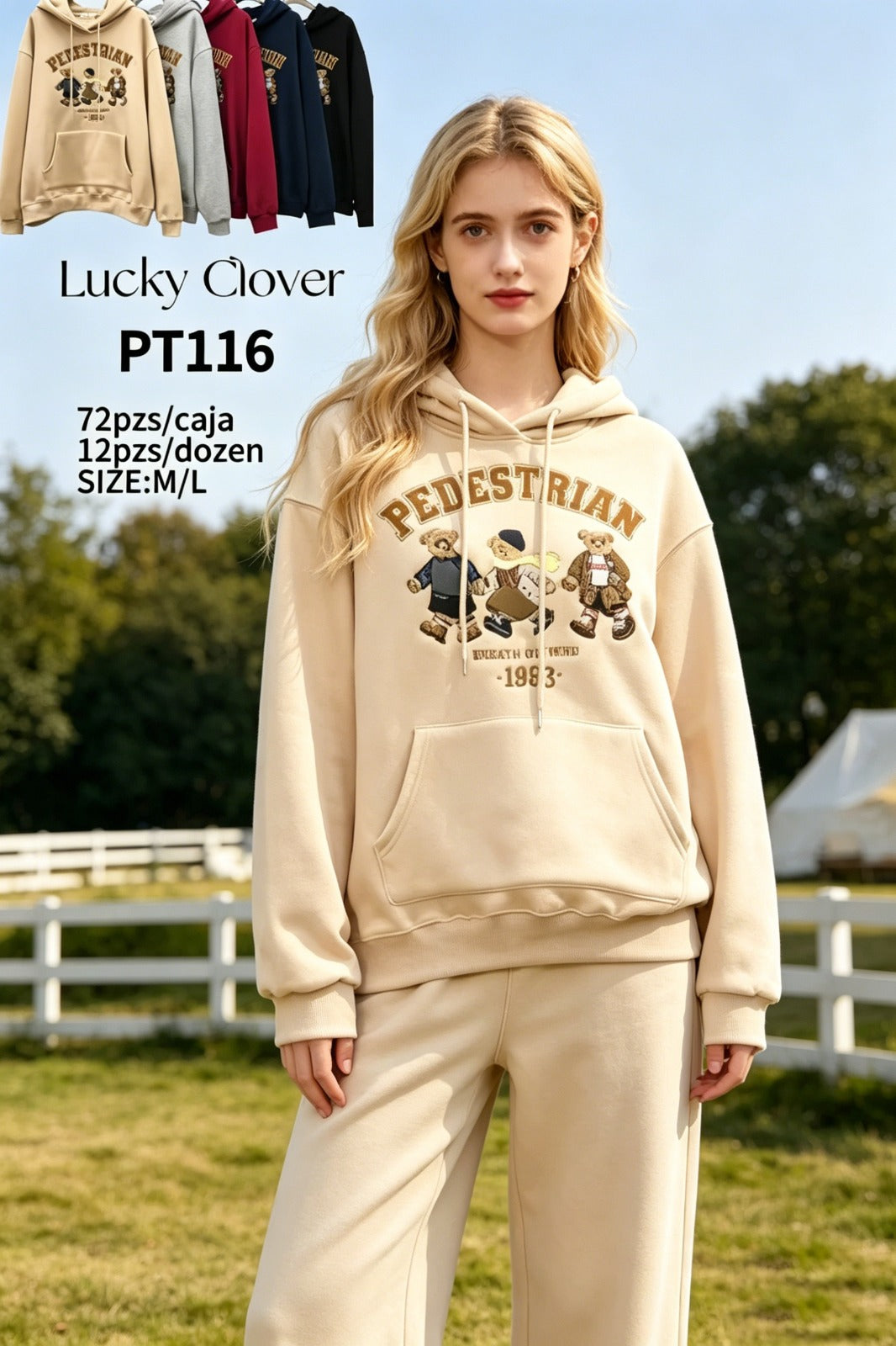 Sudadera con capucha-PT116