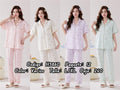 Pijama de botones con estampado-H3860