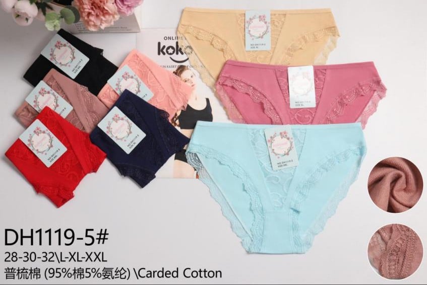 Pantaletas con encaje-DH1119-5