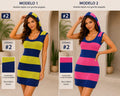 Vestido tejido con gorrito pegado-#2