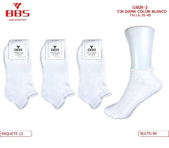 Calcetines Tobilleros para Dama-G808-3