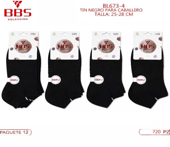 Calcetines tobillo para caballero-BL673-4
