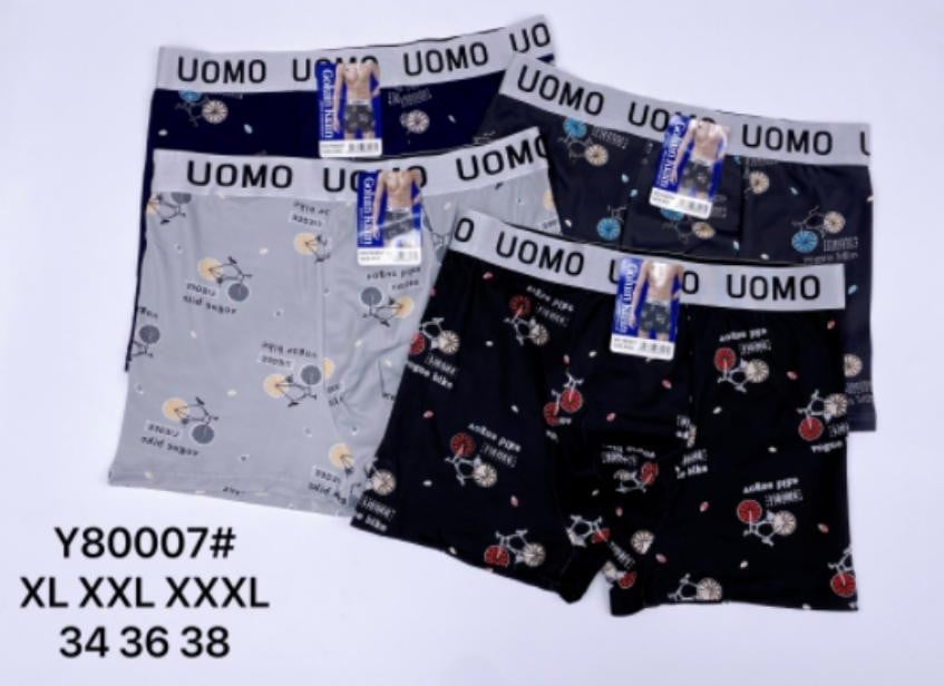 Bóxer con estampado de bicicletas-Y80007