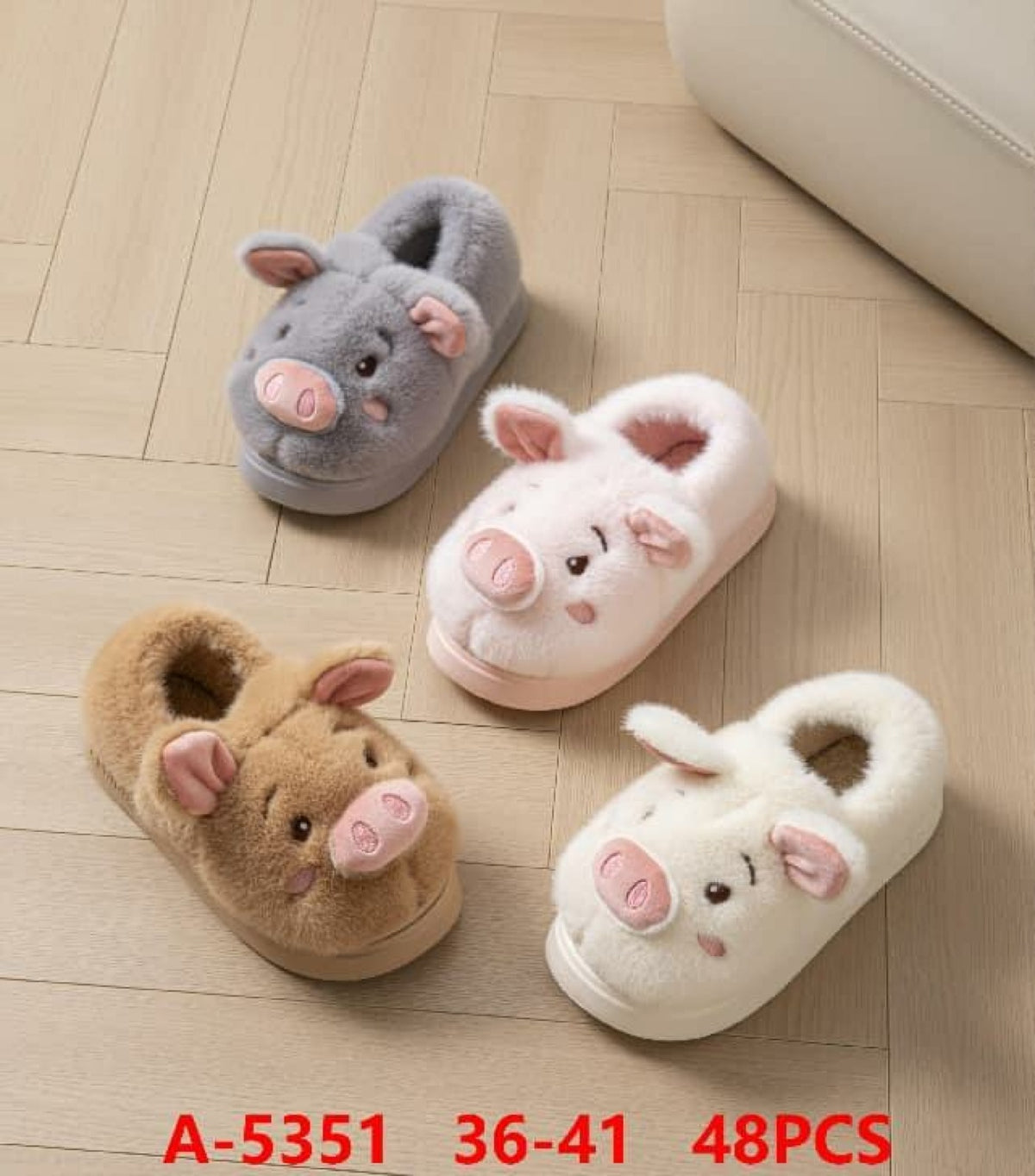 Pantuflas de cerdo-A-5351