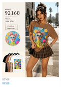 Playera con estampado gráfico-92168