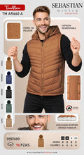 Chaleco Acolchado con Capucha Desmontable SEBASTIAN-TM-AR660-A
