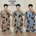 Conjunto con estampado de panda-818-3
