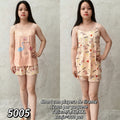 Conjunto de Pijama de Short y Playera de Tirantes-5005