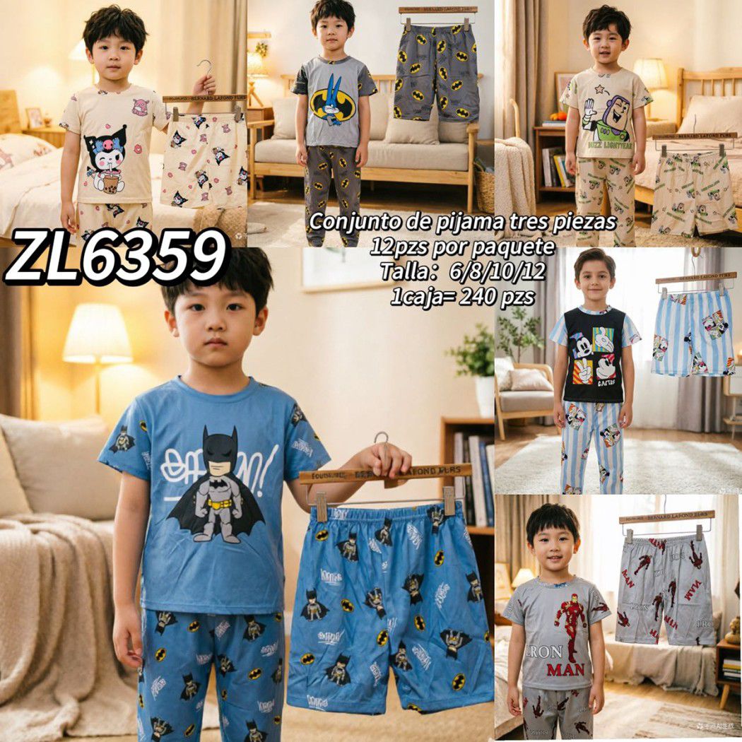 Conjunto de pijama para niño-ZL6359
