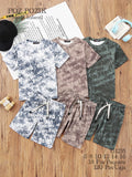 Conjunto de Playera y Shorts Estampados para Niño-VDE-G1235