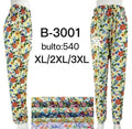 Pantalón estampado floral-B3001