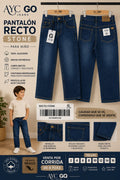 Pantalón Recto-GO PAN91234