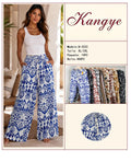 Pantalón estampado-B3222