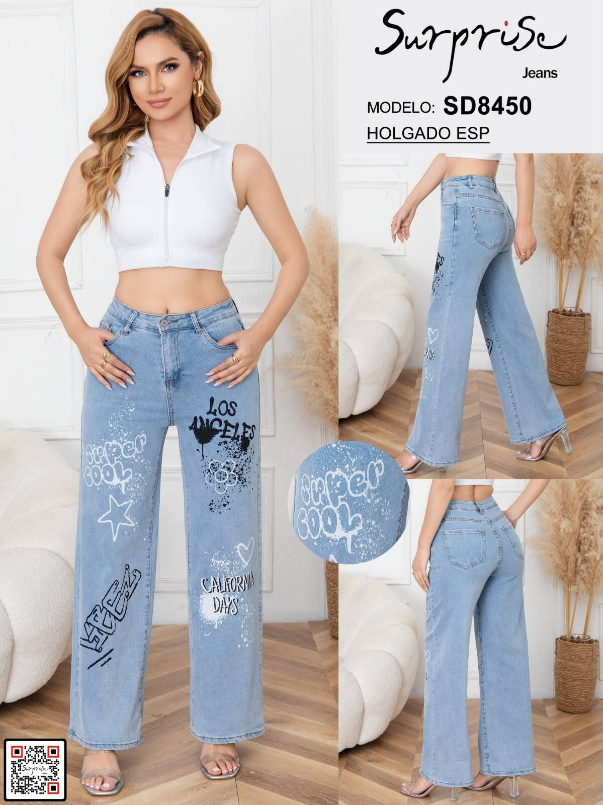 Jeans holgados Especial Surprise-SD8450