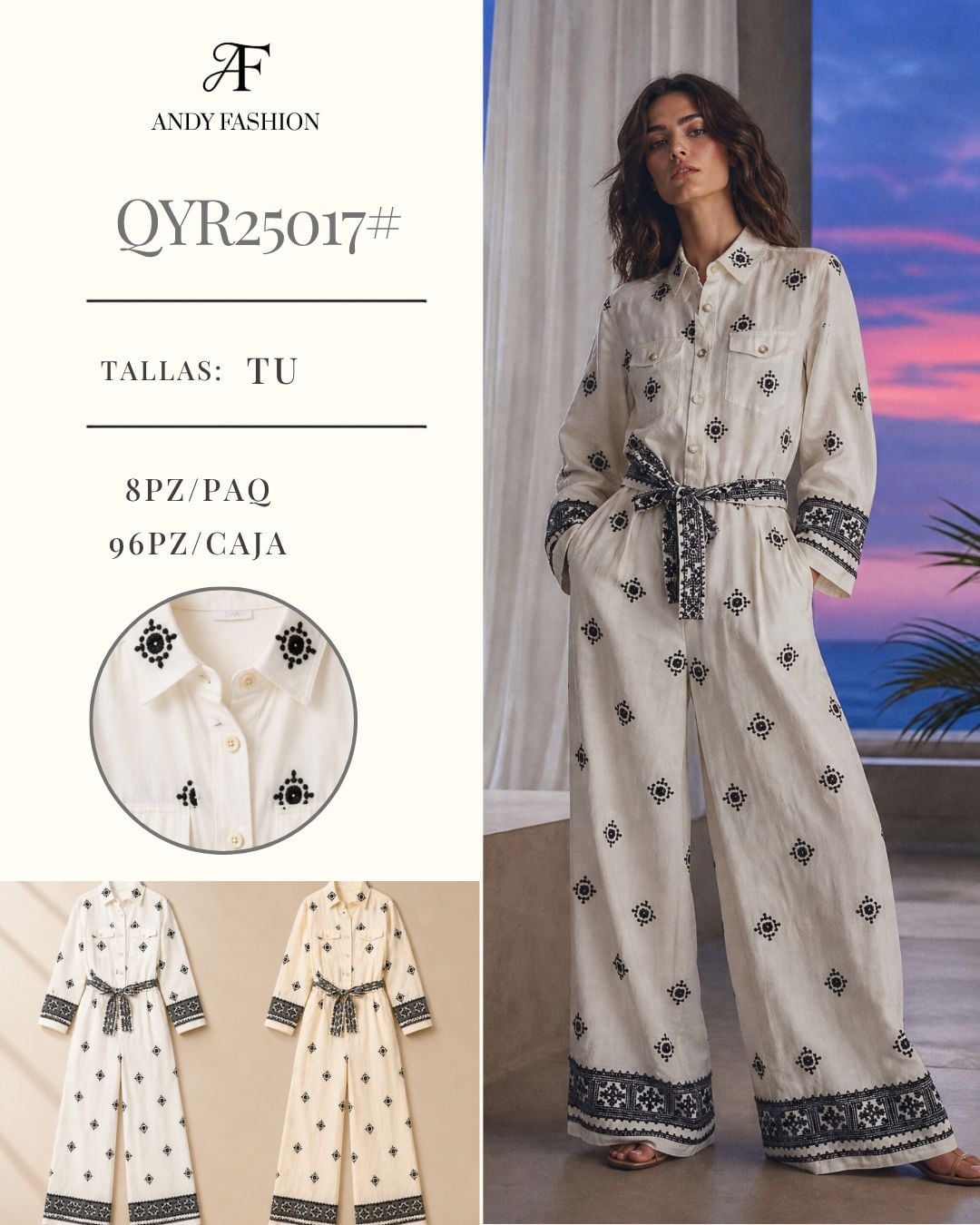 Jumpsuit estampado-QYR25017#