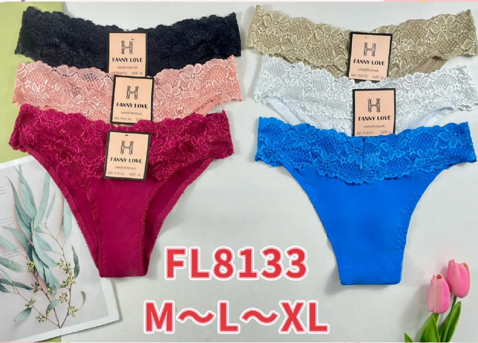 Braguitas de encaje-AJUSTE-FL8133