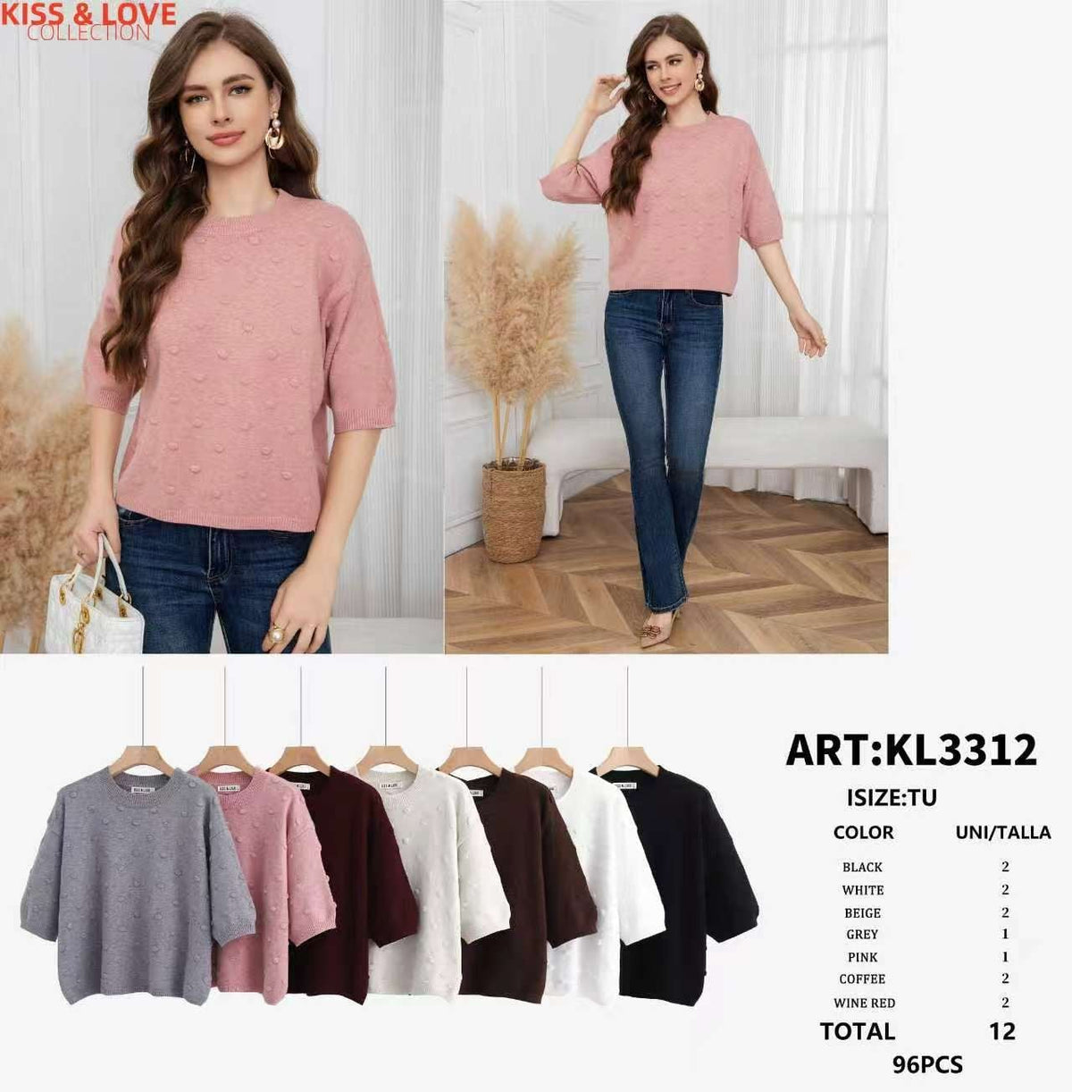 Blusa de punto-KL3312