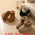 Botines de invierno con forro de peluche-A-5272