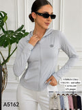 Chaqueta deportiva con capucha-A5162