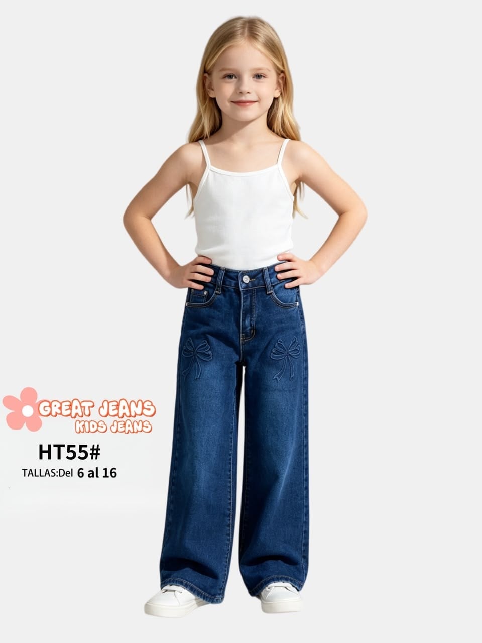 Jeans de niña-HT55#