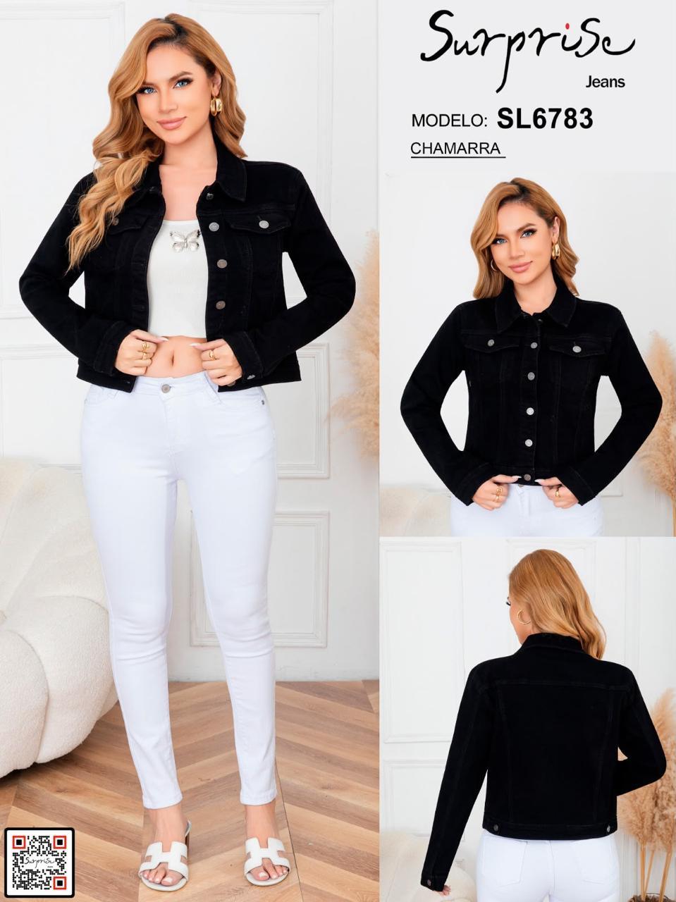 Chamarra de mezclilla Surprise-SL6783