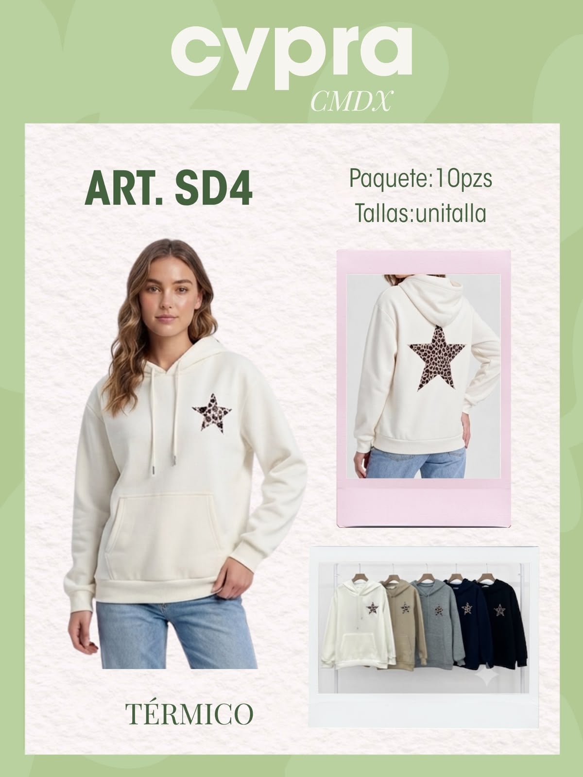 Sudadera con estrella-SD4