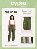 Pantalones cargo-8280
