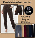 Pantalón velour recto-PN2