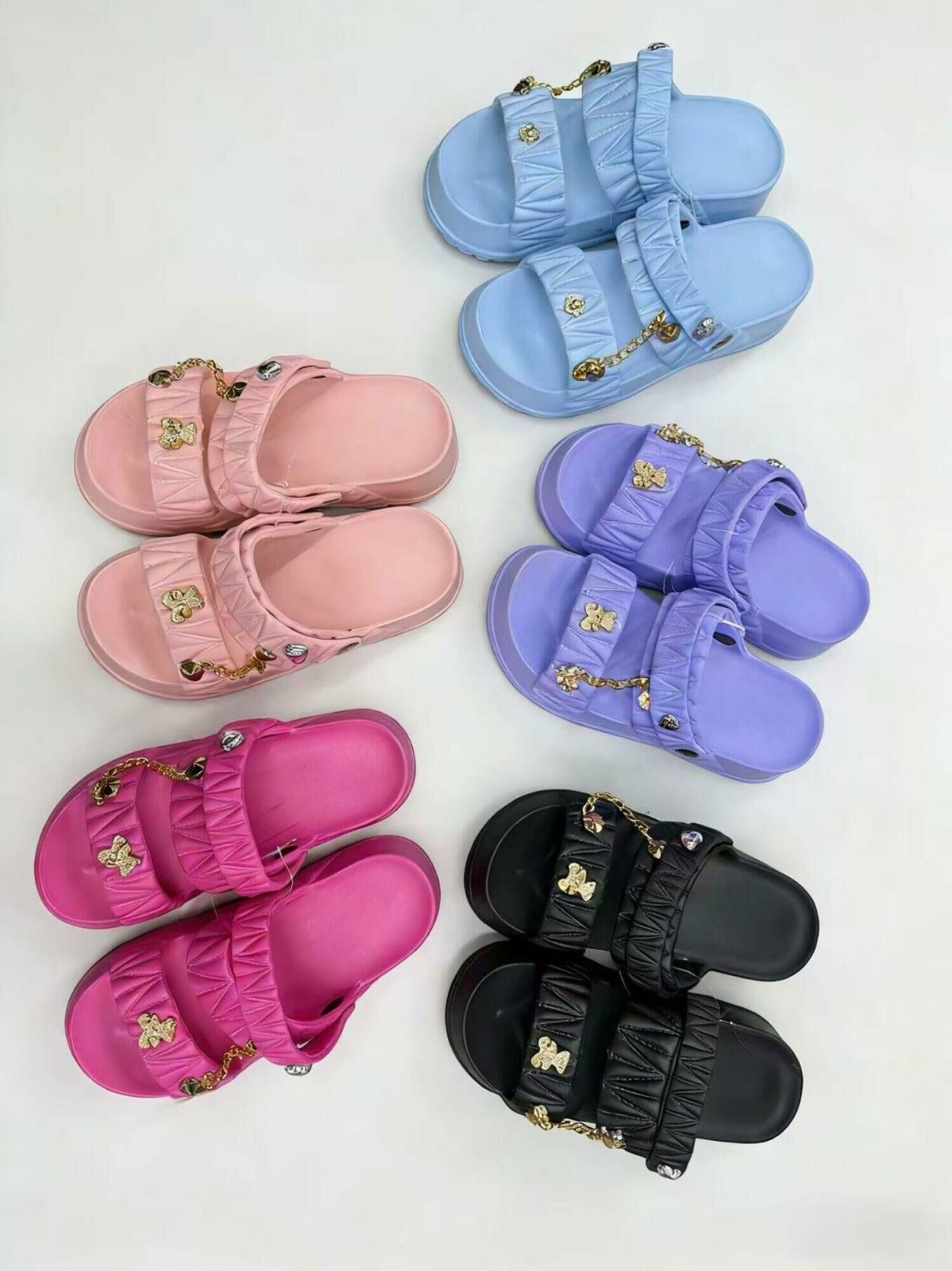 Sandalias de plataforma con detalles-BN-0017-1