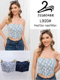 Corset de encaje-L920#