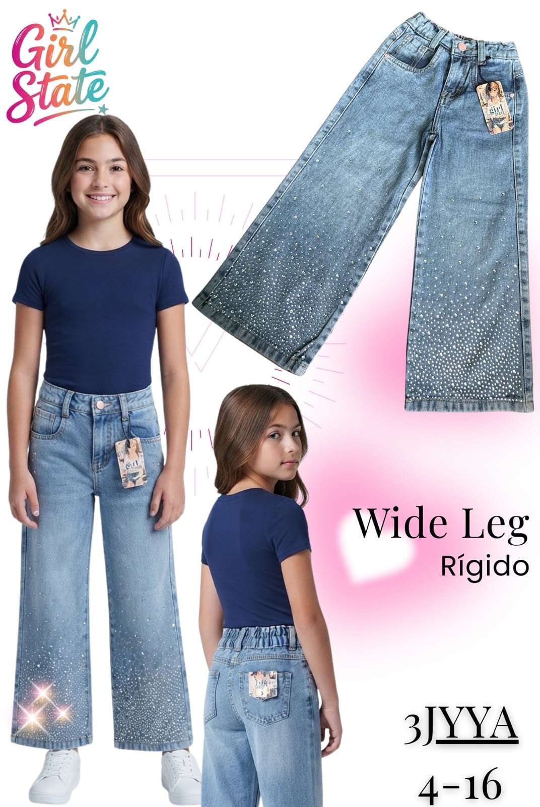 Jeans Wide Leg con Pedrería-3JYYA