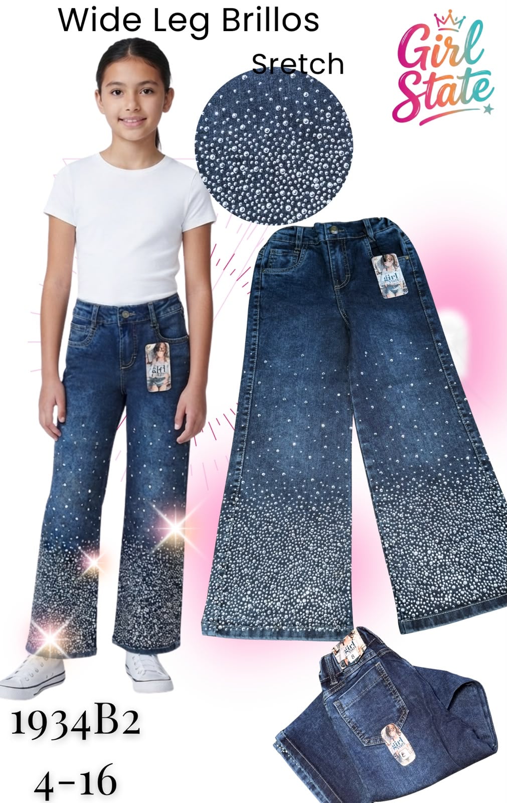Jeans Wide Leg Brillos-1934B2