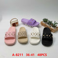 Sandalias slides decoradas-A-8211