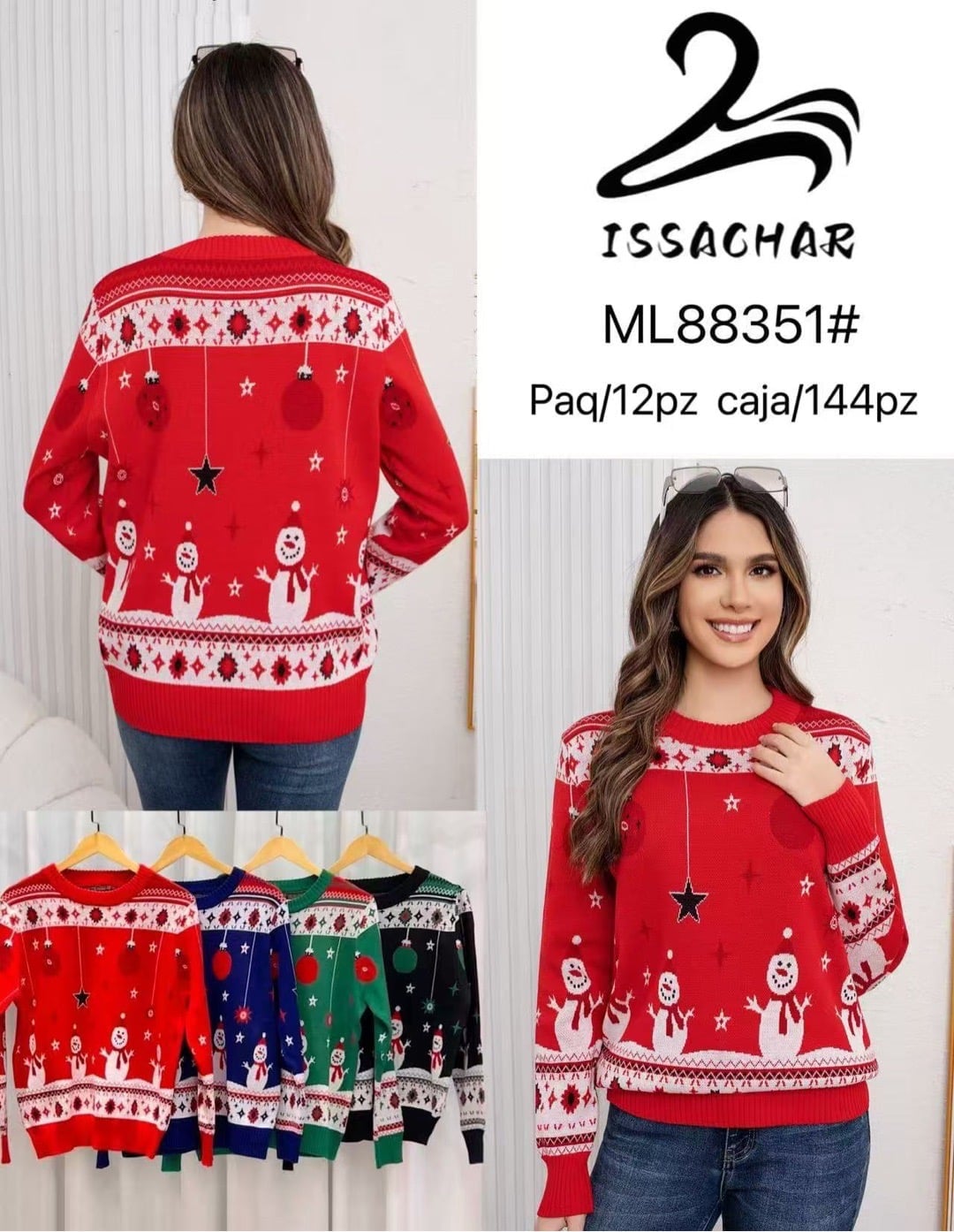 Suéter navideño-ML88351#