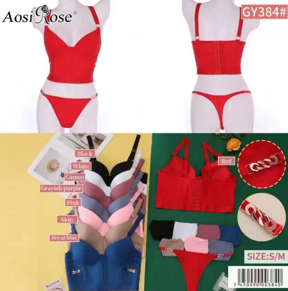 Conjunto de lencería-GY384#