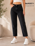 Jeans de corte recto-Np26357-1