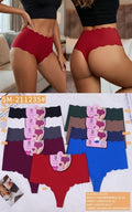 Tanga sin costuras con borde festoneado-SM-211235
