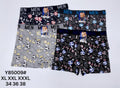 Bóxer con estampado de balones y coronas-Y85009