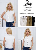 Chaleco de mezclilla-D026#