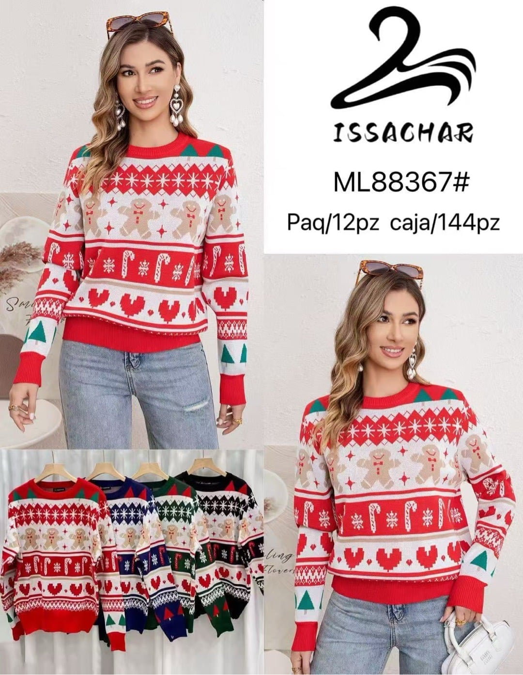 Suéter navideño-ML88367#
