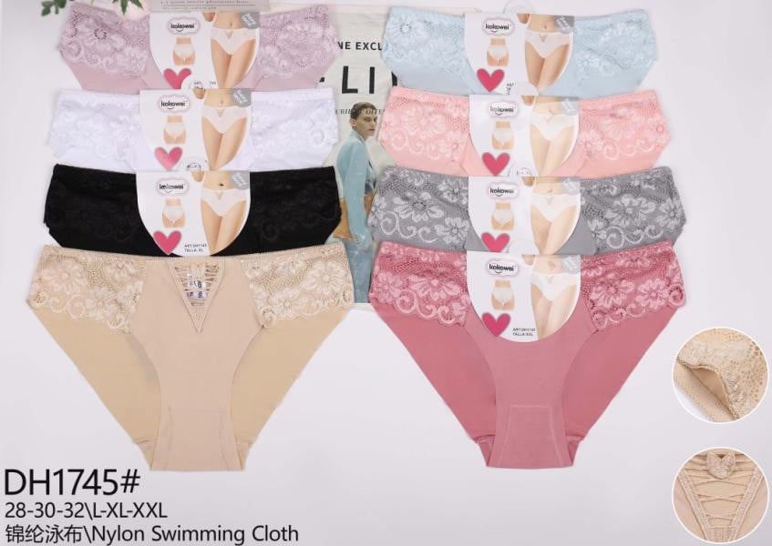 Pantaletas con encaje-DH1745