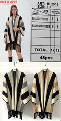 Cardigan con flecos-KL2516