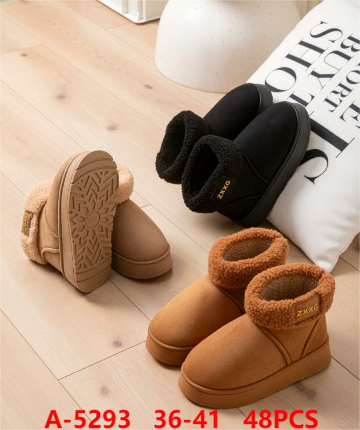 Botas de invierno con forro-A-5293