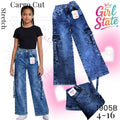 Jeans Cargo de Niña-1905B