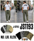 Pantalones jogger con cordón-JS1193