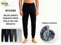 Pantalones Joggers Térmicos Afelpados-KY354H