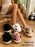 Pantuflas de personaje de panda-YW135