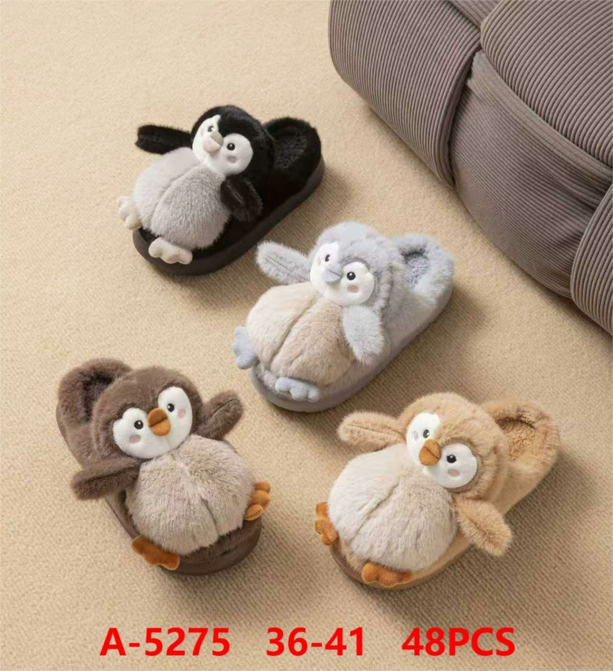 Pantuflas de Pingüino-A-5275